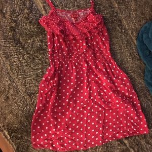 Simple polka dot sundress